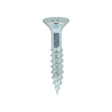 This is an image of Timco - Twin-Threaded Woodscrews - PZ - Double Countersunk - Zinc 12 x 1 1/4" - (200 PCS Box) 12114CWZ