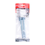 This is an image of Timco - Throughbolts - Zinc M12 x 140mm - (2 PCS TIMpac) 12140TBP