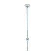 This is an image of Timco - Carriage Bolts & Hex Nuts - Zinc M12 x 300mm - (10 PCS Box) 12300CB