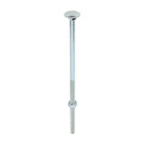 This is an image of Timco - Carriage Bolts & Hex Nuts - Zinc M12 x 300mm - (10 PCS Box) 12300CB