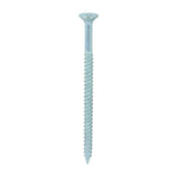 This is an image of Timco - Twin-Threaded Woodscrews - PZ - Double Countersunk - Zinc 12 x 3 1/2" - (100 PCS Box) 12312CWZ
