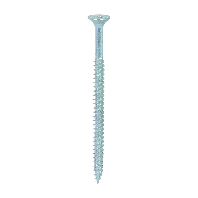 This is an image of Timco - Twin-Threaded Woodscrews - PZ - Double Countersunk - Zinc 12 x 3 1/2" - (100 PCS Box) 12312CWZ