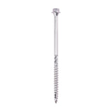 This is an image of Timco - Timber Frame Construction & Landscaping Screws - Hex - A4 Stainless Steel 6.7 x 125mm - (25 PCS Tube) 125INDEXSST