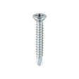 This is an image of Timco - Window Fabrication Screws - Countersunk - PH - Self-Tapping - Self-Drilling Point - Zinc 3.9 x 29mm - (1000 PCS Box) 126Z