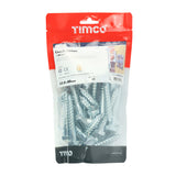 This is an image of Timco - Coach Screws - Hex - Zinc 12.0 x 80mm - (25 PCS TIMbag) 1280CSCB