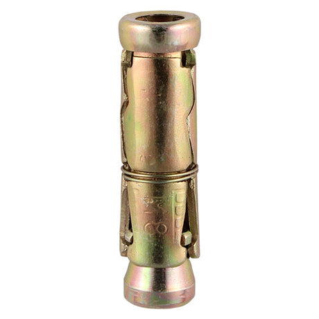 This is an image of Timco - Shield Only - Yellow M12 - (25 PCS Box) 12SH