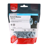 This is an image of Timco - Form A Washers - Zinc M12 - (130 PCS TIMbag) 12WHAZB