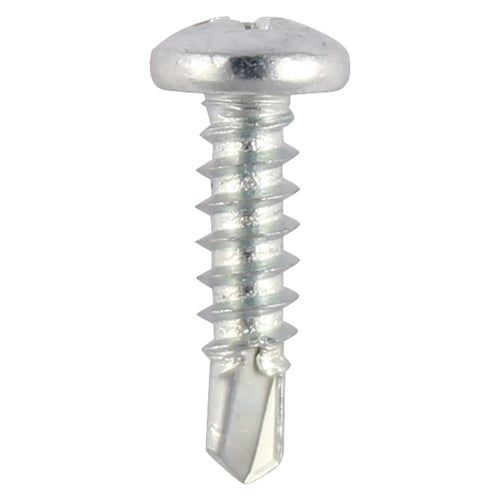 This is an image of Timco - Window Fabrication Screws - Pan - PH - Self-Tapping Thread - Self-Drilling Point - Zinc 4.2 x 16mm - (1000 PCS Box) 131Z