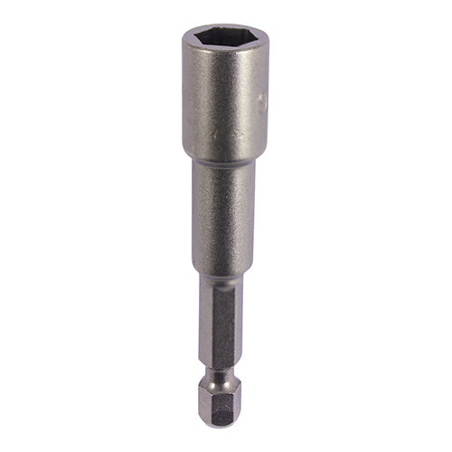 This is an image of Timco - Magnetic Socket Driver Bit - Hex 13 x 65 (1 Each Blister Pack) 13SDB