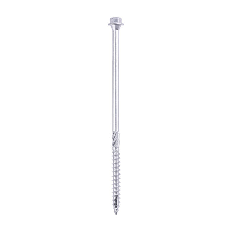 This is an image of Timco - Timber Frame Construction & Landscaping Screws - Hex - A4 Stainless Steel 6.7 x 150mm - (25 PCS Tube) 150INDEXSST