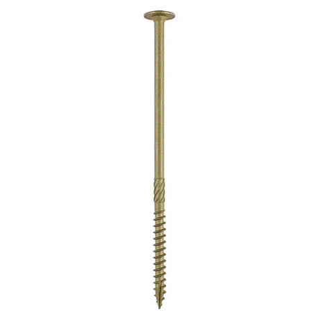 This is an image of Timco - Timber Screws - TX - Wafer - Exterior - Green 6.7 x 150mm - (4 PCS TIMpac) 150INDEXWP
