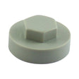 This is an image of Timco - Hex Head Cover Caps - Goosewing Grey 16mm - (1000 PCS Bag) 1610A05CAP