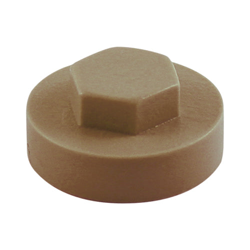 This is an image of Timco - Hex Head Cover Caps - Merlin Grey 16mm - (1000 PCS Bag) 1618B25CAP