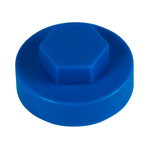 This is an image of Timco - Hex Head Cover Caps - Britannia 16mm - (1000 PCS Bag) 1618E58CAP