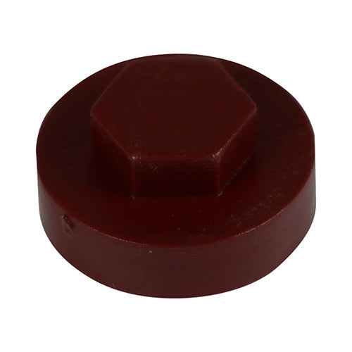 This is an image of Timco - Hex Head Cover Caps - Burano 16mm - (1000 PCS Bag) 16RAL3004CAP