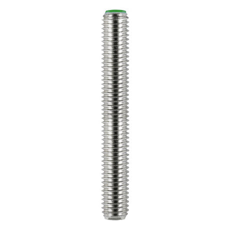 This is an image of Timco - Threaded Bars - A2 Stainless Steel M16 x 1000mm - (5 PCS Bundle) 16TBSS