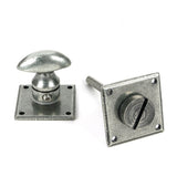 From The Anvil - Pewter Diamond Bathroom Thumbturn | Sku. 18336 | Trade Door Handles.