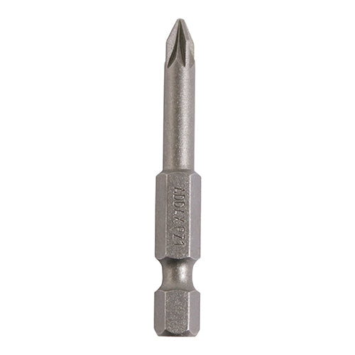 This is an image of Timco - S2 Driver Bits - PZ No.1 x 50 (5 Pieces Blister Pack) 1CB50PACK