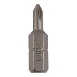 This is an image of Timco - S2 Driver Bits - PH No.1 x 25 (10 Pieces Blister Pack) 1PH25PACK