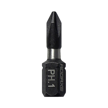 This is an image of Timco - Impact Driver Bits - PH No.1 x 25 (10 Pieces Handy Bit Pack) 1PH25X6
