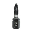 This is an image of Timco - Impact Driver Bits - PZ No.1 x 25 (10 Pieces Handy Bit Pack) 1PZ25X6