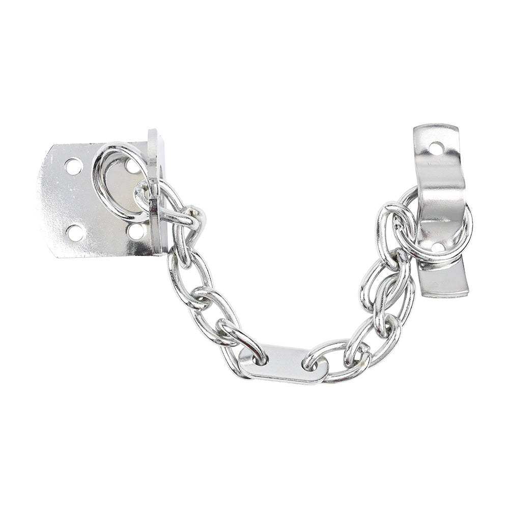 This is an image of Timco - Security Door Chain - Polished Chrome 44mm (1 Each Bag) 200015