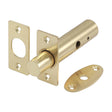 This is an image of Timco - Door Rack Bolts - Electro Brass 60mm (2 Pieces Bag) 200020