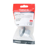 This is an image of Timco - Cylinder Door Stop - Satin Chrome 41mm (1 Each TIMpac) 200049P