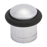 This is an image of Timco - Cylinder Door Stop - Satin Chrome 41mm (1 Each Bag) 200049