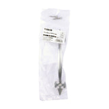 This is an image of Timco - Fleur De Lys Pull Handle - Satin Chrome 178mm (1 Each Bag) 200062