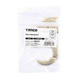 This is an image of Timco - Door Numeral 5 - Polished Brass 75mm (1 Each Bag) 200101