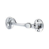 This is an image of Timco - Cabin Hook - Satin Chrome 75mm (1 Each TIMpac) 200123P