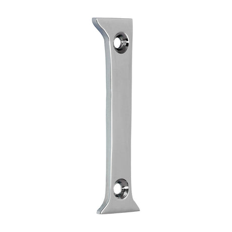 This is an image of Timco - Door Numeral 1 - Polished Chrome 75mm (1 Each TIMpac) 200151P