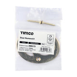 This is an image of Timco - Door Numeral 9 - Polished Brass 75mm (1 Each Bag) 200173