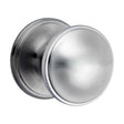 This is an image of Timco - Centre Door Knob - Satin Chrome 66mm (1 Each TIMbag) 200322P