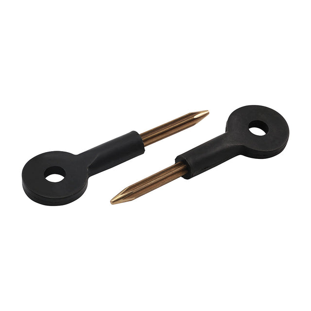 This is an image of Timco - Spare Rack Bolt Keys 80mm (2 Pieces TIMpac) 200333P