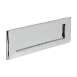 This is an image of Timco - Victorian Letter Plate - Polished Chrome 250 x 74 (1 Each Box) 200351