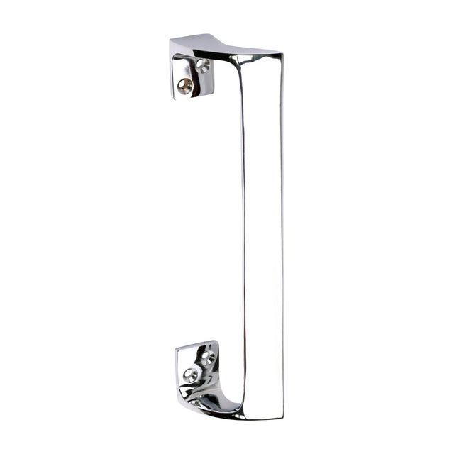This is an image of Timco - Oval Grip Pull Handle - Polished Chrome 228mm (1 Each TIMbag) 200433P