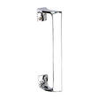 This is an image of Timco - Oval Grip Pull Handle - Polished Chrome 228mm (1 Each Bag) 200433