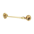 This is an image of Timco - Cabin Hook - Polished Brass 150mm (1 Each Bag) 200436
