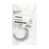 This is an image of Timco - Door Numeral 3 - Satin Chrome 75mm (1 Each Bag) 200457