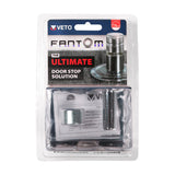 This is an image of Timco - Fantom Door Stop - Chrome 0 (1 Each Clamshell) 200478