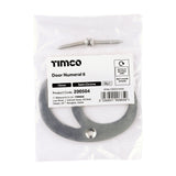 This is an image of Timco - Door Numeral 6 - Satin Chrome 75mm (1 Each Bag) 200504