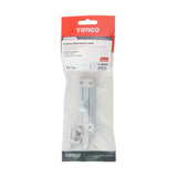 This is an image of Timco - Contract Flat Section Bolt - Satin Chrome 110 x 25mm (1 Each TIMpac) 200522P