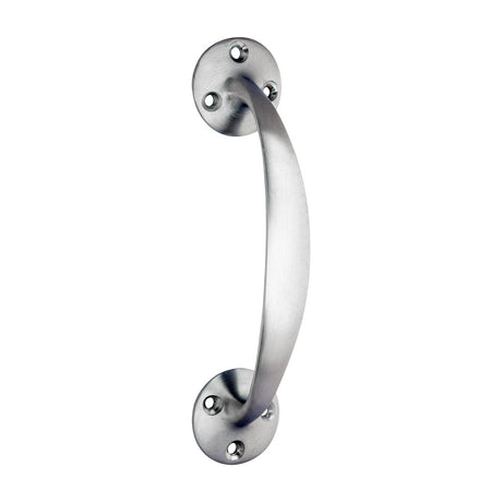 This is an image of Timco - Bow Handle - Satin Chrome 152mm (1 Each TIMpac) 200593P