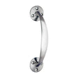 This is an image of Timco - Bow Handle - Satin Chrome 152mm (1 Each Bag) 200593