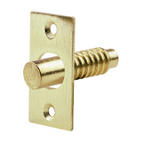 This is an image of Timco - Hinge Bolt - Electro Brass 48mm (2 Pieces Bag) 200606