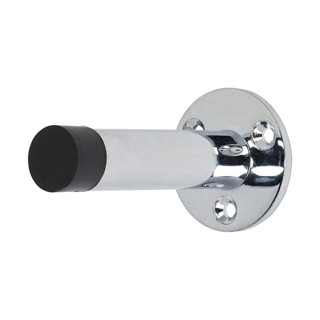 This is an image of Timco - Projection Door Stop - Polished Chrome 70mm (1 Each Bag) 200624