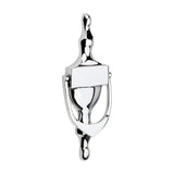 This is an image of Timco - Urn Pattern Door Knocker - Polished Chrome 166 x 60 (1 Each TIMbag) 200658P