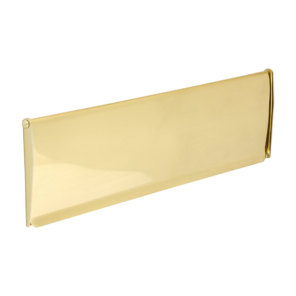 This is an image of Timco - Letter Tidy - Polished Brass 302 x 86 (1 Each Box) 200684